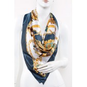 Fashion Square Silky Scarf 14 90x90cm